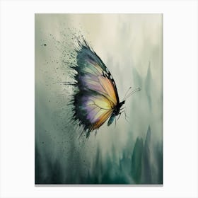 Butterfly Painting Canvas Print