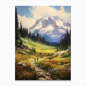 Mt Rainier Canvas Print