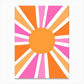 Sunburst 1 Canvas Print