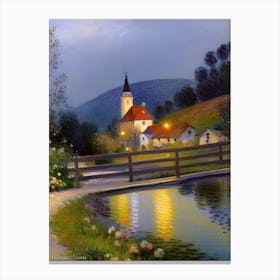 Slovene Village Canvas Print
