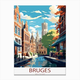 Bruges Belgium Canvas Print