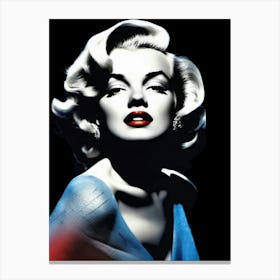 Marilyn Monroe, Glamour, Classic Canvas Print