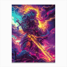 Starscourge Radahn Canvas Print