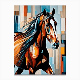 Modern Horse Art, 122 Canvas Print