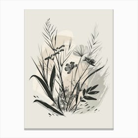 Wild Flowers 1 Canvas Print