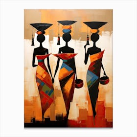 African Women 3 Canvas Print