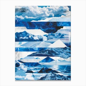 'Blue Mountains' 3 Canvas Print