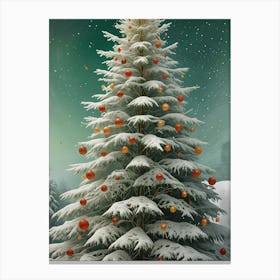 Wild Christmas Tree Canvas Print