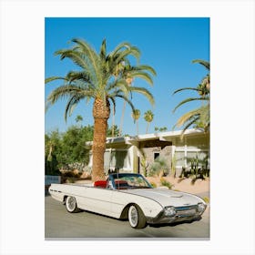 Palm Springs Thunderbird on Film Canvas Print