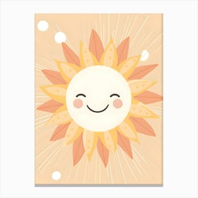 Sun Poster 4 Canvas Print