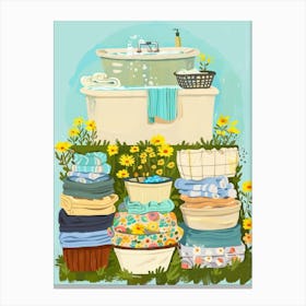 Laundry Room 1 Canvas Print