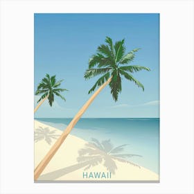 Hawaii Beach 1 Canvas Print