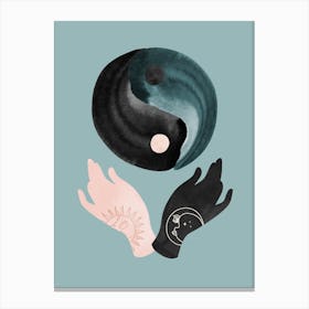 Yin Yang Balance Canvas Print