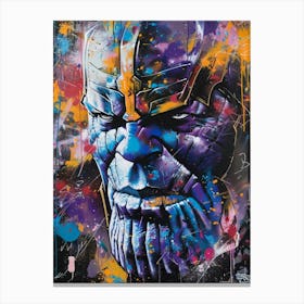 Thanos Abstract Canvas Print