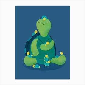 Turtle Mama Canvas Print