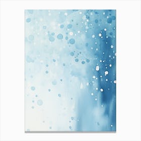 Water Droplet Background Canvas Print