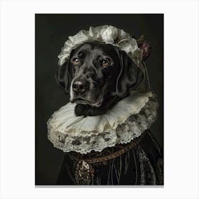 Renaissance Dog Canvas Print