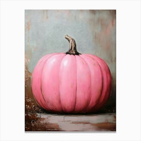 Pink Pumpkin 5 Canvas Print