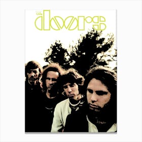 the Doors band music 1 Canvas Print