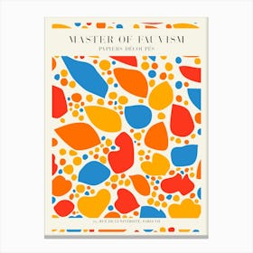 FAUVISM POSTER Canvas Print