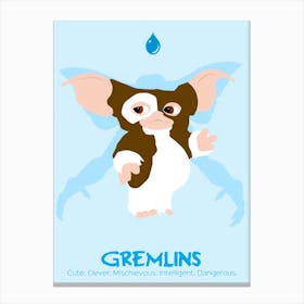 Gremlins Film Canvas Print