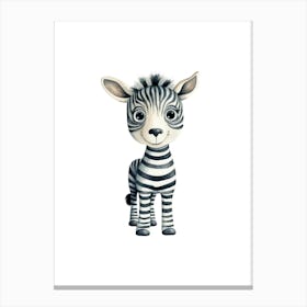 Zebra 4 Canvas Print