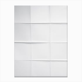 Paper Grid Canvas Print
