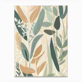 Botanical Print Canvas Print