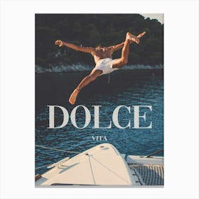 Dolce Vita Canvas Print