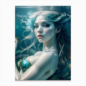 Mermaid-Reimagined 41 Canvas Print