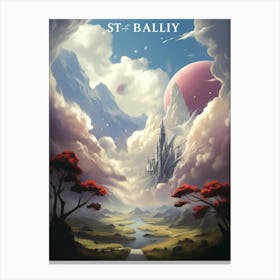 St Bally Canvas Print