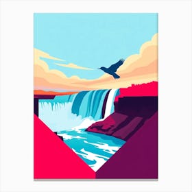 Niagara Falls Illustration No 2 Lienzo