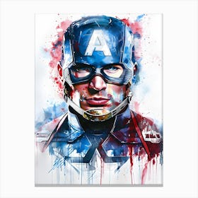 Captain America 1 Canvas Print