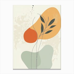 Abstract Flower 6 Canvas Print