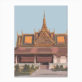 Phnom Penh Canvas Print