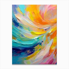 Movement And Energy Of Wind Canvas Print