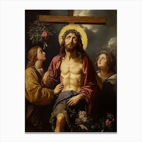 Crucifixion Of Jesus Canvas Print