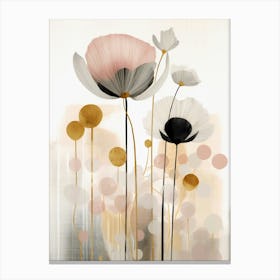 watercolor Poppies 1 Canvas Print