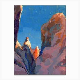 Joshua Tree Rocks Canvas Print