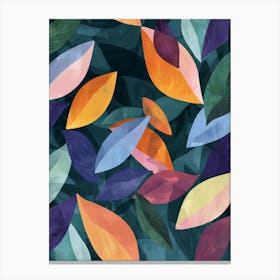 Abstract Leaves 31 Canvas Print