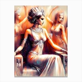 Cleopatra Portrait Artwork 134 Canvas Print