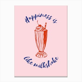 Boho Food 12 Milkshake Canvas Print