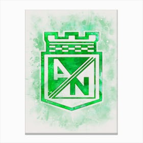 Atlttico Nacional 1 Canvas Print