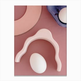 Egg Holder Canvas Print