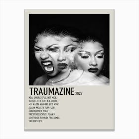 Traumazine 2022 Music Poster Canvas Print