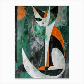 Abstract Cat 13 Canvas Print