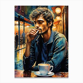 Coffee And Cigarettes Canvas Print