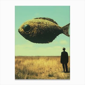 Fish In The Sky Canvas Print