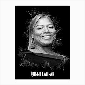 Queen Latifah Canvas Print