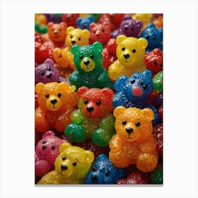 Gummy Bears Canvas Print